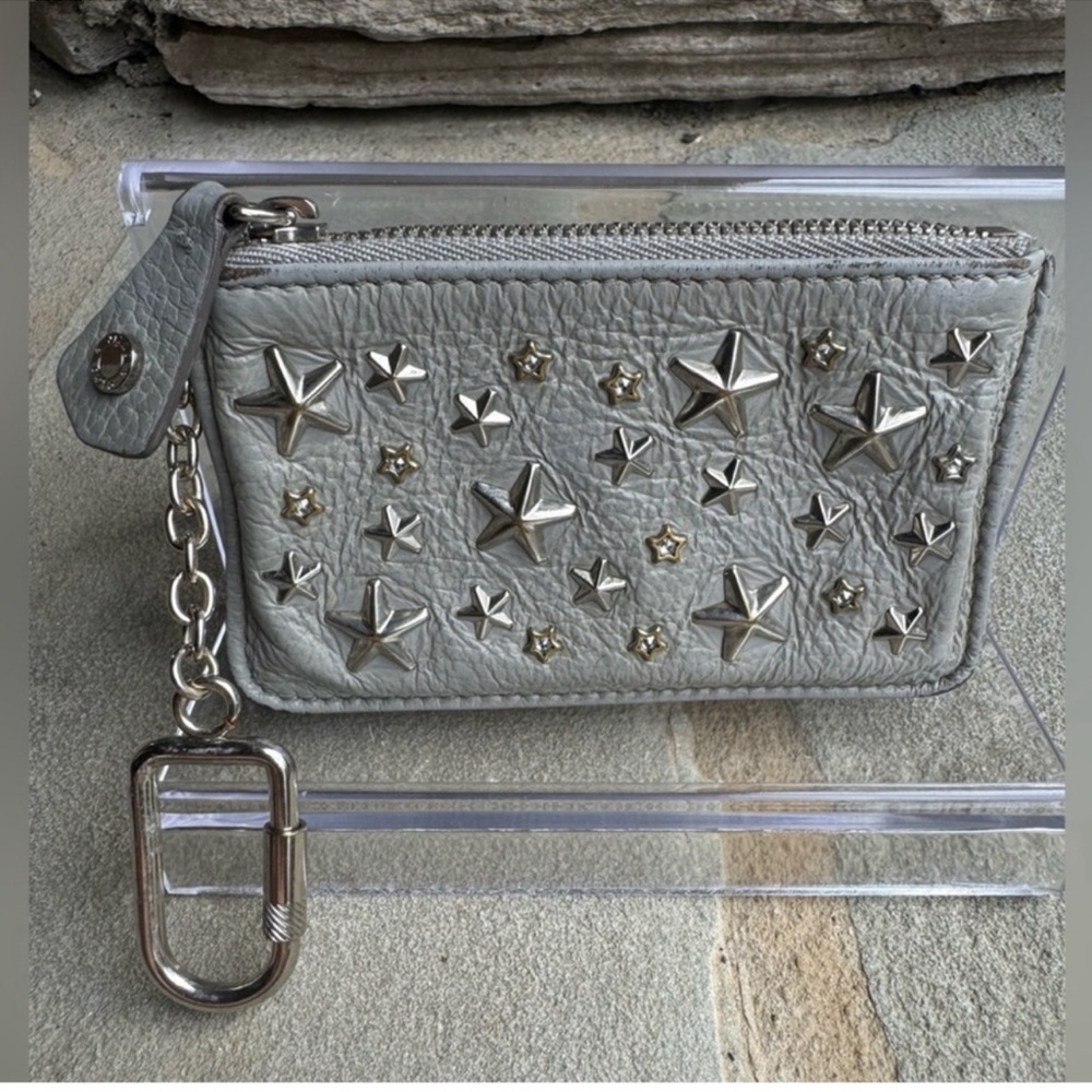 Jimmy choo sudded star coin purse